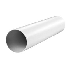 Lüftungsrohr Kunststoff weiß Ø100 mm x 1000 mm