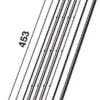 Türgitter, zweiteilig Kunststoff braun 433 x 78 mm