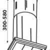 Abluft-Mauerkasten mit Verschlussklappe – Ø100mm/110x54mm